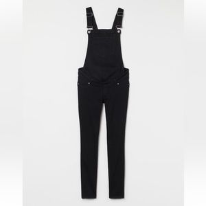 Black Jean Overalls